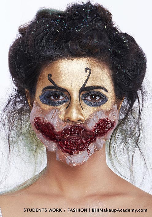 Creative High Fashion Makeup At Bhi